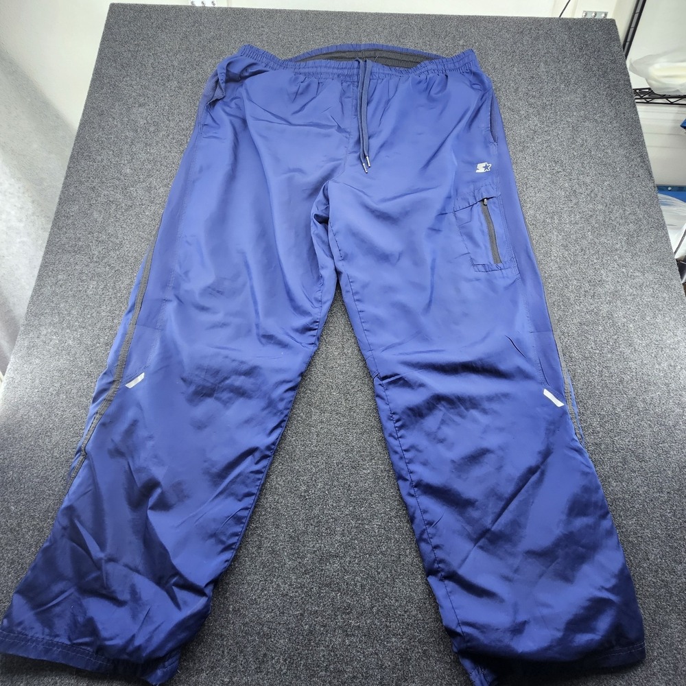 Starter Men's Sweatpants Midnight Navy Blue Extra Large Drawstring Waist - Picture 8 of 15